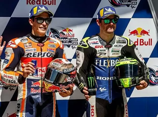 Valentino Rossi, Marc Marquez, Cal Crutchlow Titel-Bild zur News: Valentino Rossi, Marc Marquez, Cal Crutchlow