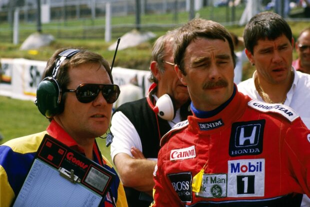 Patrick Head Nigel Mansell Williams ROKiT Williams Racing F1 ~Patrick Head und Nigel Mansell ~ 