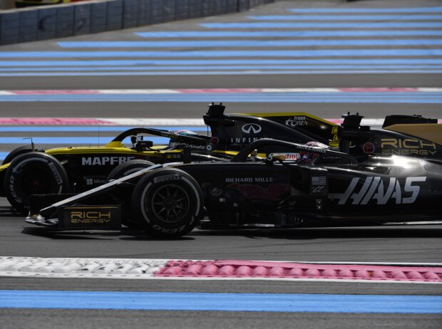 Daniel Ricciardo, Romain Grosjean Daniel Ricciardo, Romain Grosjean
