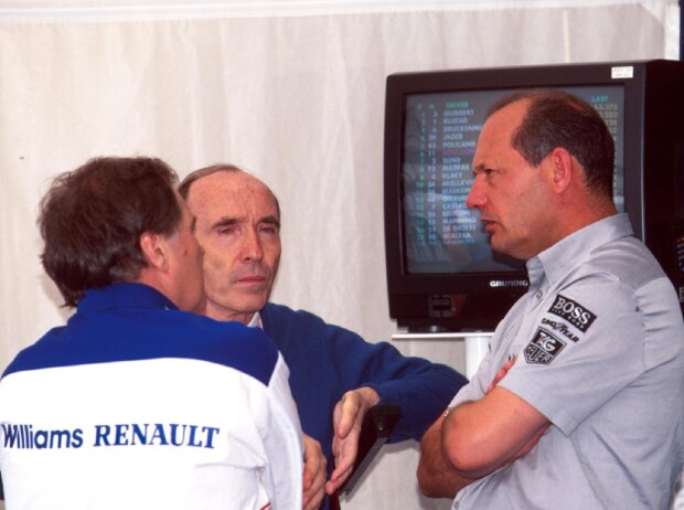 Frank Williams, Patrick Head, Ron Dennis Frank Williams, Patrick Head, Ron Dennis