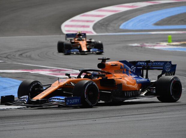 Carlos Sainz, Lando Norris