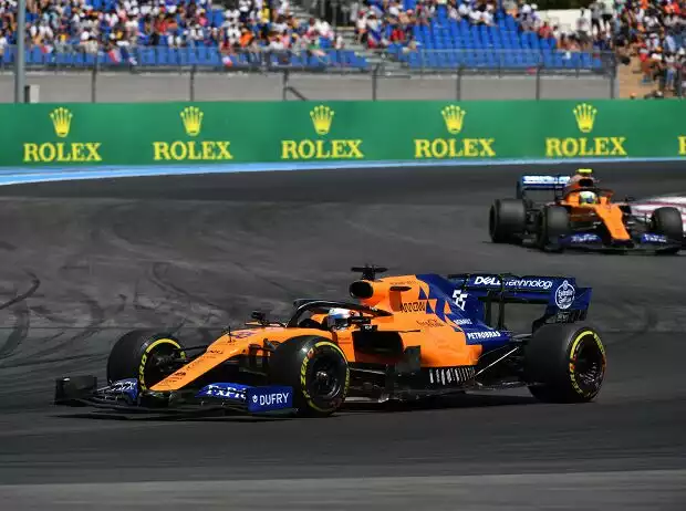 Titel-Bild zur News: Carlos Sainz, Lando Norris
