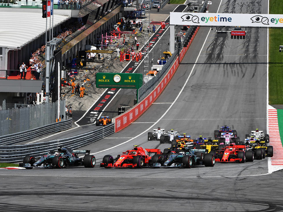 Lewis Hamilton, Valtteri Bottas, Kimi Räikkönen