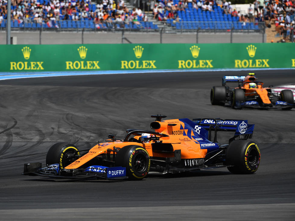 Carlos Sainz, Lando Norris