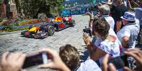 Max Verstappen auf dem Grazer Schloßberg