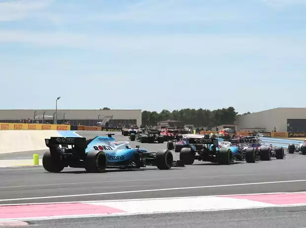 Titel-Bild zur News: Lance Stroll, Robert Kubica, Romain Grosjean, George Russell