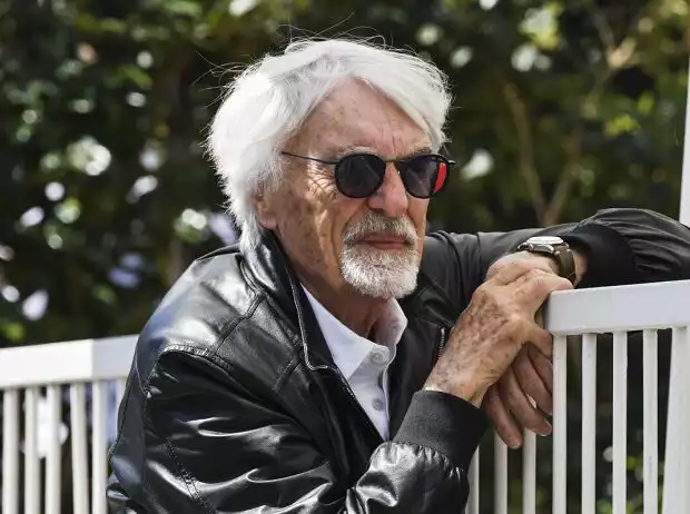 Bernie Ecclestone, Jean Alesi Titel-Bild zur News: Bernie Ecclestone, Jean Alesi