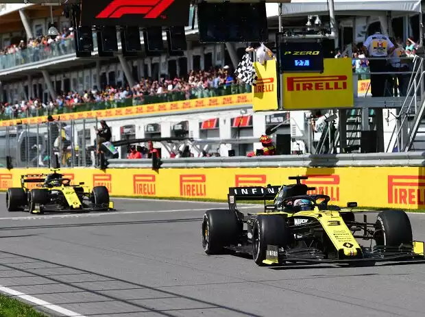 Titel-Bild zur News: Daniel Ricciardo, Nico Hülkenberg