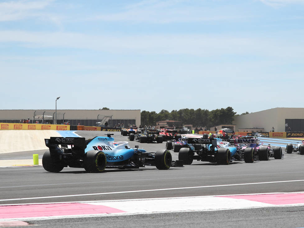 Lance Stroll, Robert Kubica, Romain Grosjean, George Russell