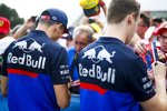 Alexander Albon (Toro Rosso) und Daniil Kwjat (Toro Rosso) 