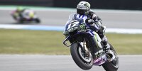 Bild zum Inhalt: MotoGP Assen FT2: Bestzeit für Vinales, Rossi schafft Sprung in Top 10