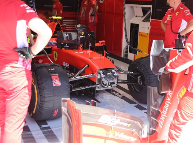Titel-Bild zur News: Ferrari SF90, Frontpartie, Technik