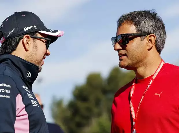 Sergio Perez, Juan Pablo Montoya Titel-Bild zur News: Sergio Perez, Juan Pablo Montoya