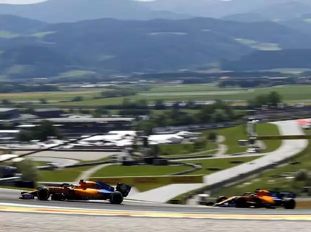 Titel-Bild zur News: Carlos Sainz, Lando Norris