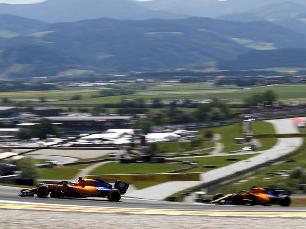 Carlos Sainz, Lando Norris