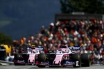 Sergio Perez (Racing Point) und Lance Stroll (Racing Point) 