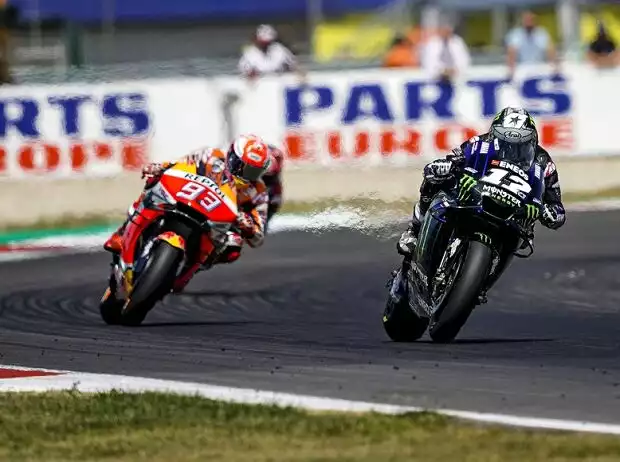 Titel-Bild zur News: Maverick Vinales, Marc Marquez