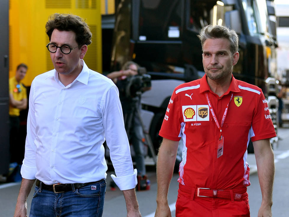 Mattia Binotto und Bernd Fisa