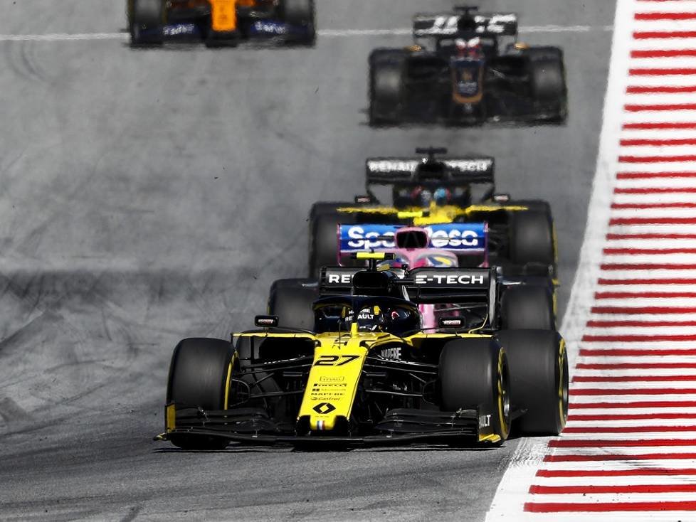 Nico Hülkenberg, Lance Stroll, Daniel Ricciardo, Romain Grosjean, Carlos Sainz