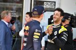 Daniel Ricciardo (Renault) und Max Verstappen (Red Bull) 