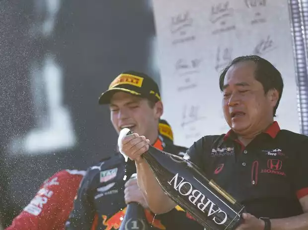 Titel-Bild zur News: Max Verstappen, Toyoharu Tanabe