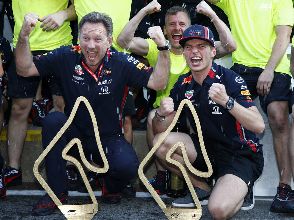 Christian Horner, Max Verstappen