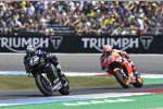 Maverick Vinales vor Marc Marquez 