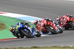 Joan Mir vor Andrea Dovizioso 