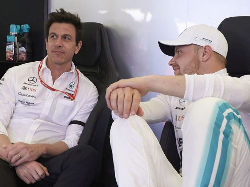 Toto Wolff, Valtteri Bottas