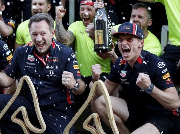 Christian Horner, Max Verstappen Christian Horner, Max Verstappen