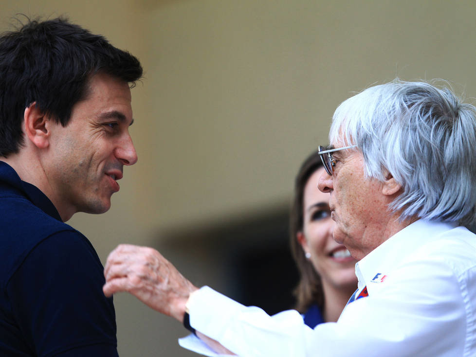 Toto Wolff, Bernie Ecclestone