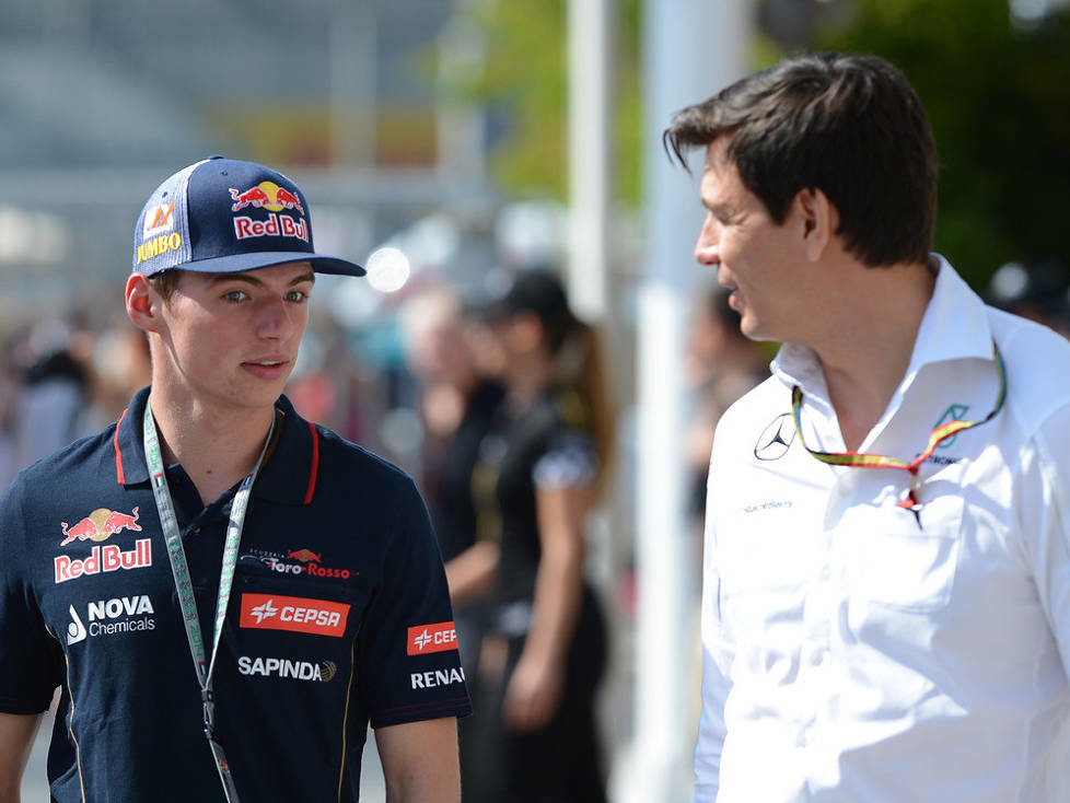 Max Verstappen, Toto Wolff