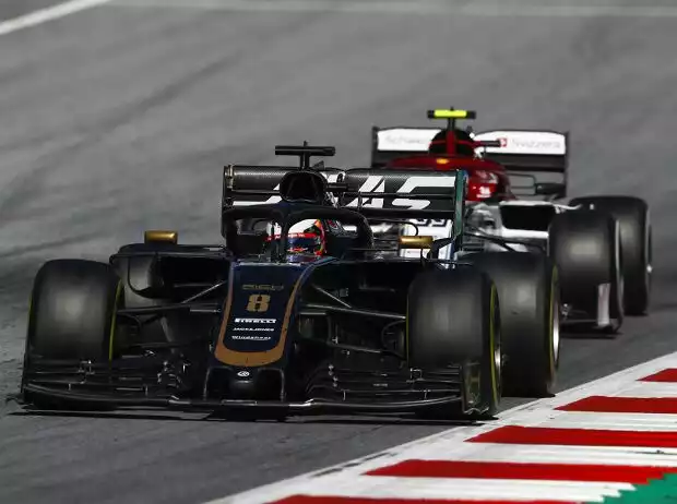 Romain Grosjean, Antonio Giovinazzi Titel-Bild zur News: Romain Grosjean, Antonio Giovinazzi