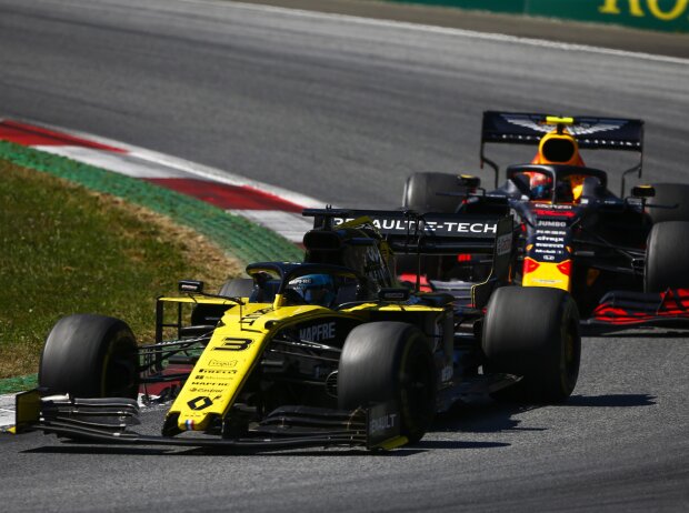Titel-Bild zur News: Daniel Ricciardo, Pierre Gasly