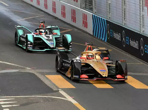 Jean-Eric Vergne, Mitch Evans, Oliver Rowland Titel-Bild zur News: Jean-Eric Vergne, Mitch Evans, Oliver Rowland