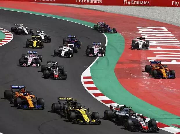 Titel-Bild zur News: Kevin Magnussen, Carlos Sainz, Fernando Alonso, Romain Grosjean, Stoffel Vandoorne, Marcus Ericsson