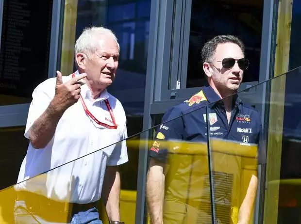 Helmut Marko und Christian Horner Titel-Bild zur News: Helmut Marko und Christian Horner