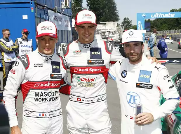 Philipp Eng, Nico Müller, Loic Duval Titel-Bild zur News: Philipp Eng, Nico Müller, Loic Duval