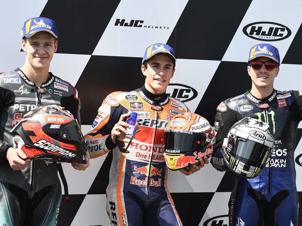 Marc Marquez, Fabio Quartararo, Maverick Vinales