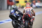 Marc Marquez (Honda) und Maverick Vinales (Yamaha) 