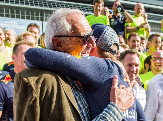 Dietrich Mateschitz und Max Verstappen