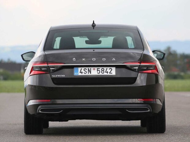 Heck des Skoda Superb L&K (2019)