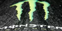 Logo im Regen: Monster Energy