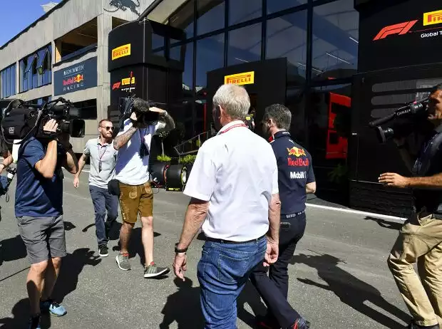 Helmut Marko und Christian Horner Titel-Bild zur News: Helmut Marko und Christian Horner