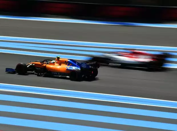 Titel-Bild zur News: Lando Norris, Kimi Räikkönen