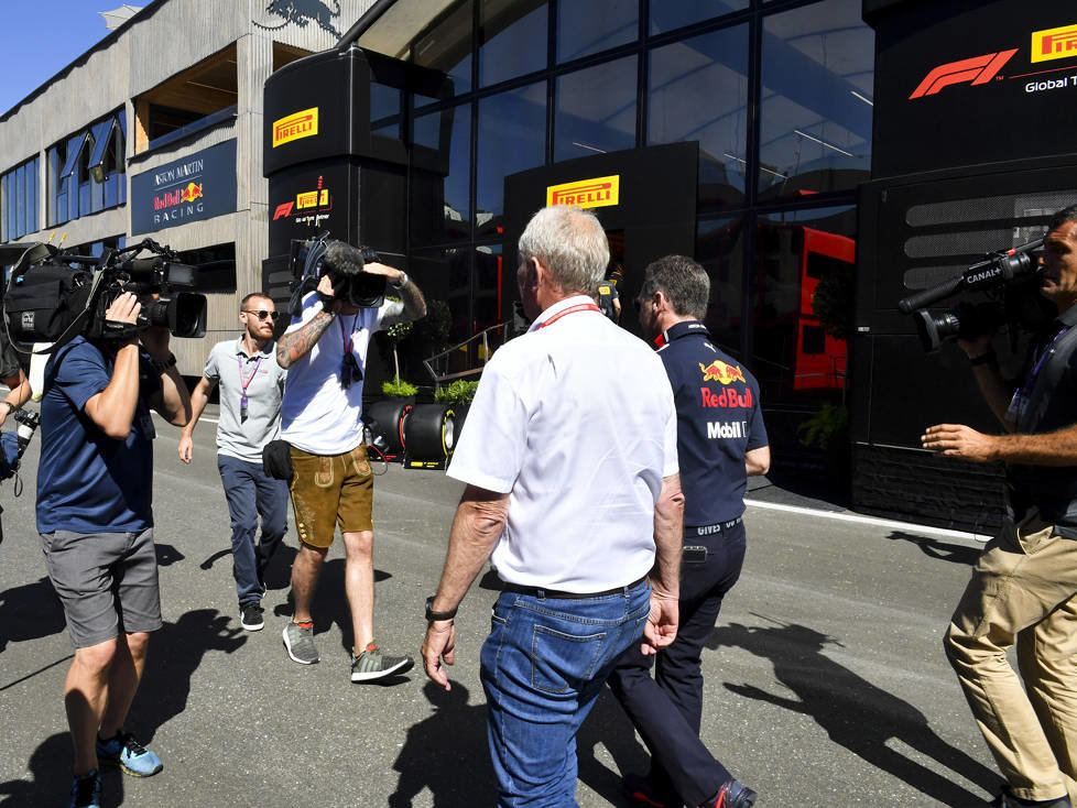 Helmut Marko und Christian Horner