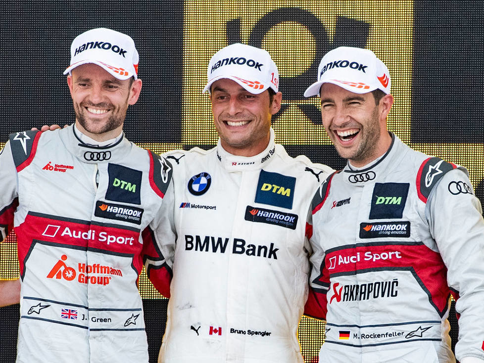 Jamie Green, Bruno Spengler und Mike Rockenfeller