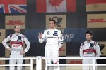 Bruno Spengler (RMG-BMW), Jamie Green (Rosberg-Audi) und Mike Rockenfeller (Phoenix-Audi) 