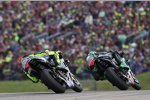 Valentino Rossi hinter Franco Morbidelli