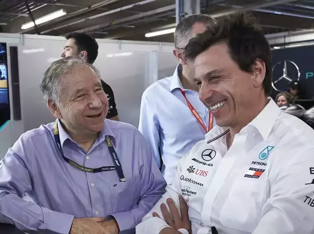 Jean Todt, Toto Wolff Titel-Bild zur News: Jean Todt, Toto Wolff